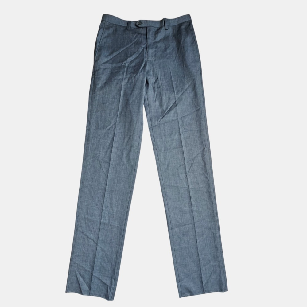 MIchael Kors Mens Suit Trouser Dress Pants 20‎ Straight Leg Flat Front BKIT2 NWT